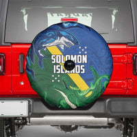 Solomon Islands Polynesian Tribal Shark and Crocodile Spare Tire Cover
