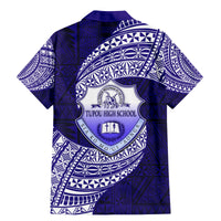 Tonga Tupou High School Family Matching Mermaid Dress and Hawaiian Shirt Traditional Ngatu and Polynesian Pattern LT03 - Polynesian Pride