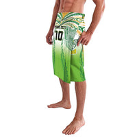 Custom Cook Islands Rugby League Lavalava Avaiki Tatau Tribal Motifs White Color - Polynesian Pride