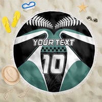 Custom New Zealand Bicycle 2025 Beach Blanket