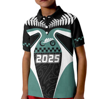 Custom New Zealand Bicycle 2025 Kid Polo Shirt
