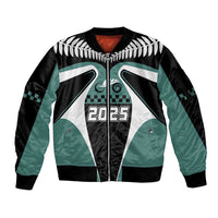 Custom New Zealand Bicycle 2025 Sleeve Zip Bomber Jacket