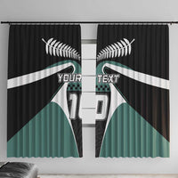 Custom New Zealand Bicycle 2025 Window Curtain