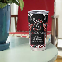 Aotearoa Toitu Te Tiriti-Maori Taniwha Tumbler Cup Toitu Te Whenua Toitu Te Reo Maori