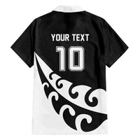 Custom NZ Rugby Hawaiian Shirt Koru and Silver Fern Sporty Style LT03 - Polynesian Pride
