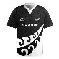 Custom NZ Rugby Rugby Jersey Koru and Silver Fern Sporty Style