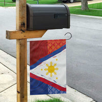 Philippines National Flag Day Garden Flag Polynesian and Yakan Tattoo Brush Style