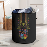 Philippines Kadayawan Festival Laundry Basket Polynesian Tribal Art Barong Style