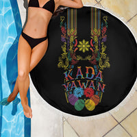 Philippines Kadayawan Festival Beach Blanket Polynesian Tribal Art Barong Style