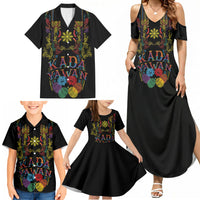 Philippines Kadayawan Festival Family Matching Summer Maxi Dress and Hawaiian Shirt Polynesian Tribal Art Barong Style LT03 - Polynesian Pride