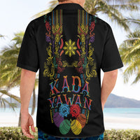 Philippines Kadayawan Festival Hawaiian Shirt Polynesian Tribal Art Barong Style LT03 - Polynesian Pride