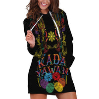 Philippines Kadayawan Festival Hoodie Dress Polynesian Tribal Art Barong Style