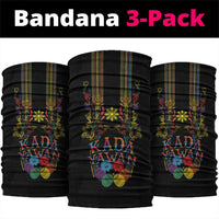 Philippines Kadayawan Festival Neck Gaiter Polynesian Tribal Art Barong Style