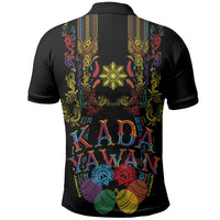 Philippines Kadayawan Festival Polo Shirt Polynesian Tribal Art Barong Style LT03 - Polynesian Pride
