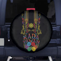 Philippines Kadayawan Festival Spare Tire Cover Polynesian Tribal Art Barong Style