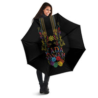 Philippines Kadayawan Festival Umbrella Polynesian Tribal Art Barong Style