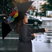 Philippines Kadayawan Festival Umbrella Polynesian Tribal Art Barong Style