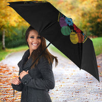 Philippines Kadayawan Festival Umbrella Polynesian Tribal Art Barong Style