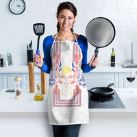Philippines Barong Style Apron Polynesian Kakau Art Tattoos with Tribal Filipino Sun