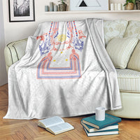 Philippines Barong Style Blanket Polynesian Kakau Art Tattoos with Tribal Filipino Sun