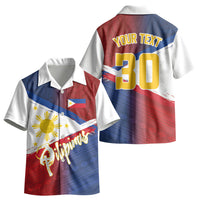 Philippines Basketball Custom Kid Hawaiian Shirt Pilipinas Tribal Pattern LT03 - Polynesian Pride