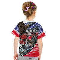 Pearl Harbor Remembrance Day Personalized Kid T Shirt Lest We Forget - The Bald Eagle Remembers - Polynesian Pride