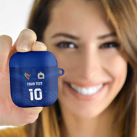 Custom Samoa Rugby AirPods Case Tatau Tribal Motifs Sporty Style - Polynesian Pride