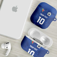 Custom Samoa Rugby AirPods Case Tatau Tribal Motifs Sporty Style - Polynesian Pride