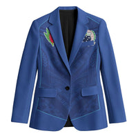 Custom Samoa Rugby Blazer Tatau Tribal Motifs Sporty Style - Polynesian Pride
