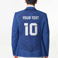 Custom Samoa Rugby Blazer Tatau Tribal Motifs Sporty Style - Polynesian Pride