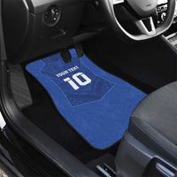 Custom Samoa Rugby Car Mats Tatau Tribal Motifs Sporty Style - Polynesian Pride