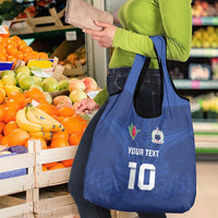 Custom Samoa Rugby Grocery Bag Tatau Tribal Motifs Sporty Style - Polynesian Pride