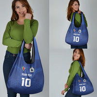 Custom Samoa Rugby Grocery Bag Tatau Tribal Motifs Sporty Style - Polynesian Pride