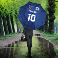 Custom Samoa Rugby Umbrella Tatau Tribal Motifs Sporty Style LT03 - Polynesian Pride