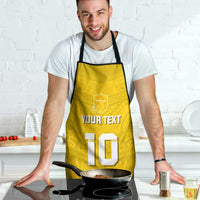 Custom Niue Rugby Apron Hiapo Tribal Motifs Sporty Style - Polynesian Pride