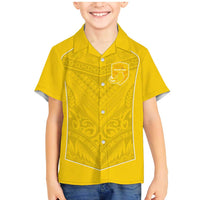 Custom Niue Rugby Family Matching Mermaid Dress and Hawaiian Shirt Hiapo Tribal Motifs Sporty Style - Polynesian Pride