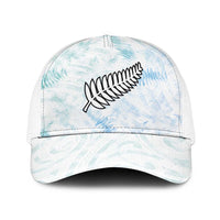 New Zealand Football Baseball Net Cap The Whites-Aotearoa Inspired - Polynesian Pride
