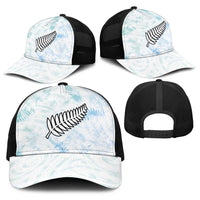 New Zealand Football Baseball Net Cap The Whites-Aotearoa Inspired - Polynesian Pride