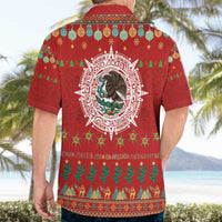 Mexico Merry Christmas Hawaiian Shirt Mexican Cultural Emblem Xmas Style - Polynesian Pride