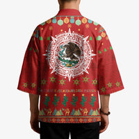 Mexico Merry Christmas Kimono Mexican Cultural Emblem Xmas Style - Polynesian Pride