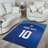 Custom Fiji Football-Towards World Cup 2026 Area Rug