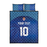 Custom Fiji Football-Towards World Cup 2026 Quilt Bed Set