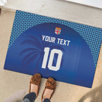 Custom Fiji Football-Towards World Cup 2026 Rubber Doormat