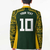 Australia Rugby Custom Blazer Aboriginal Art Sporty Style - Polynesian Pride
