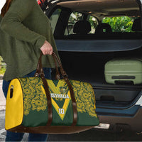 Australia Rugby Custom Travel Bag Aboriginal Art Sporty Style LT03 - Polynesian Pride