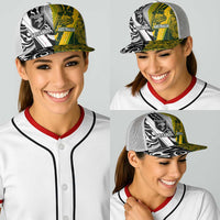 Aotearoa Australia Rugby Baseball Net Cap Maori and Aboriginal Art Sporty Style LT03 - Polynesian Pride