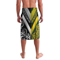 Aotearoa Australia Rugby Custom Lavalava Maori and Aboriginal Art Sporty Style - Polynesian Pride