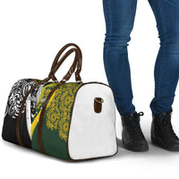 Aotearoa Australia Rugby Travel Bag Maori and Aboriginal Art Sporty Style LT03 - Polynesian Pride