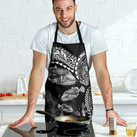 Hawaiian Reef Triggerfish Apron Polynesian Art with Tribal Humuhumunukunukuapua'a LT03 - Polynesian Pride