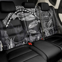 Hawaiian Reef Triggerfish Back Car Seat Cover Polynesian Art with Tribal Humuhumunukunukuapua'a LT03 - Polynesian Pride